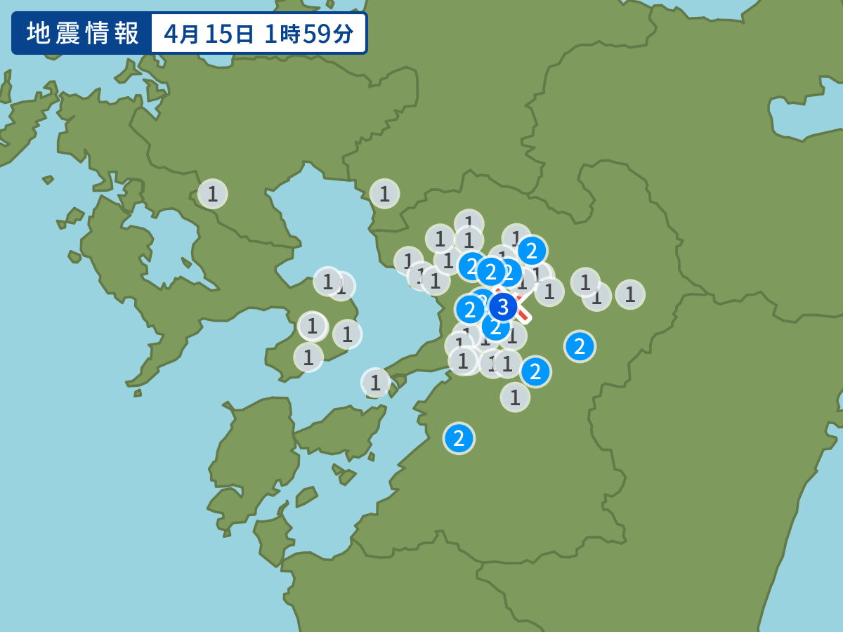 全地点の震度