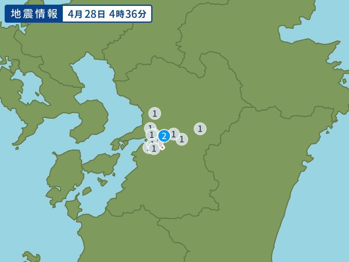 全地点の震度