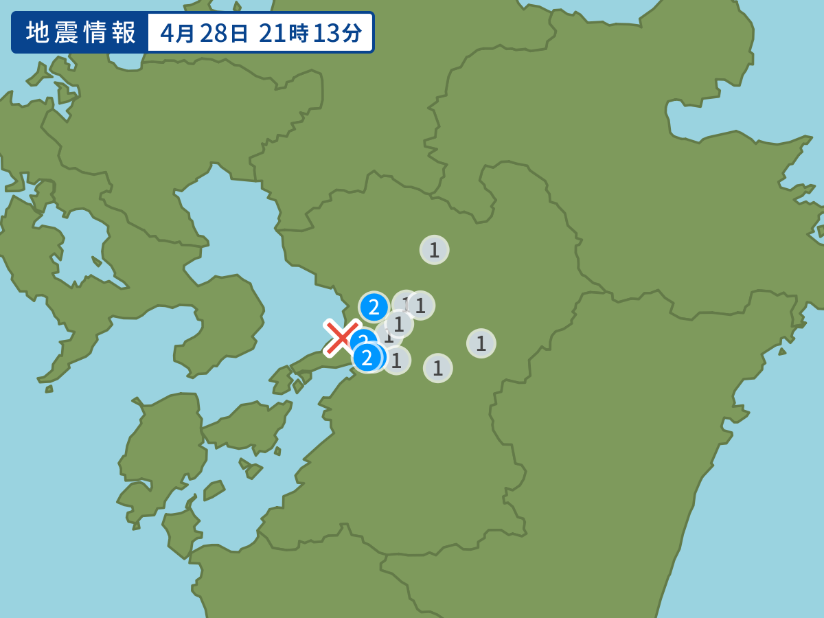 全地点の震度