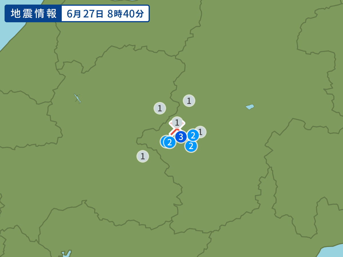 全地点の震度