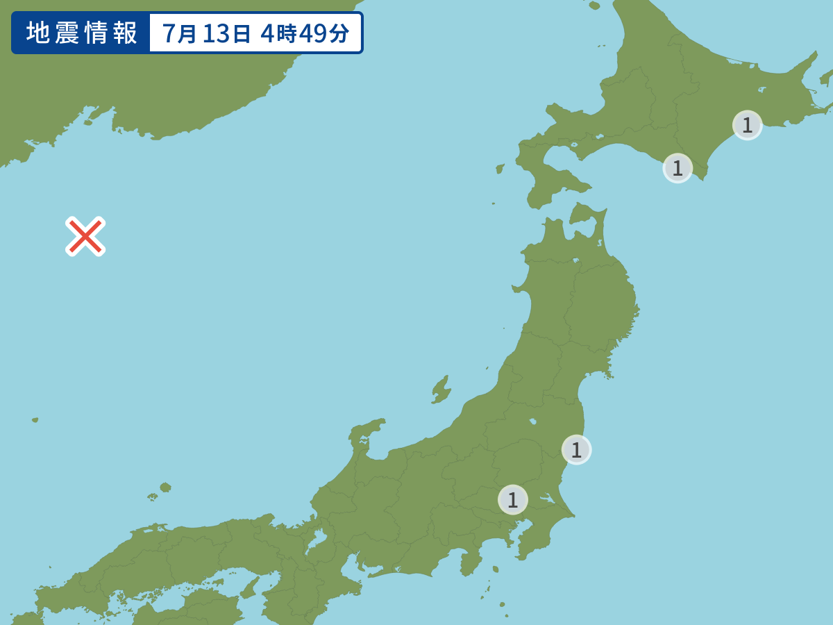 全地点の震度