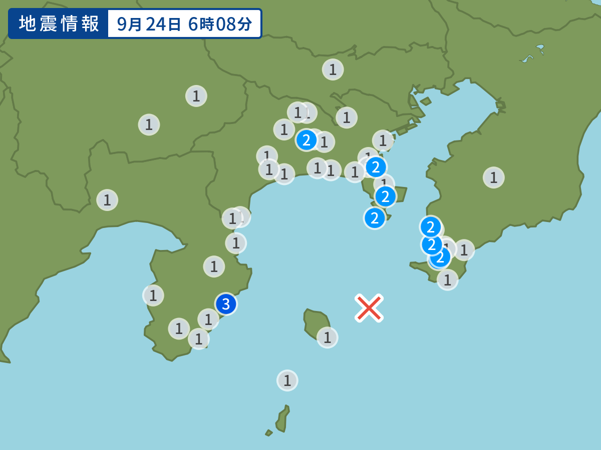 全地点の震度