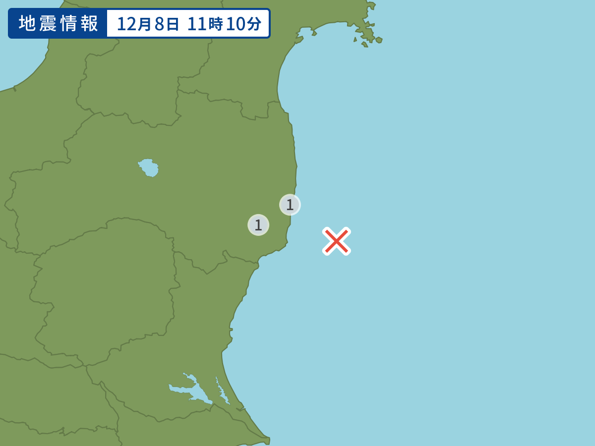 全地点の震度