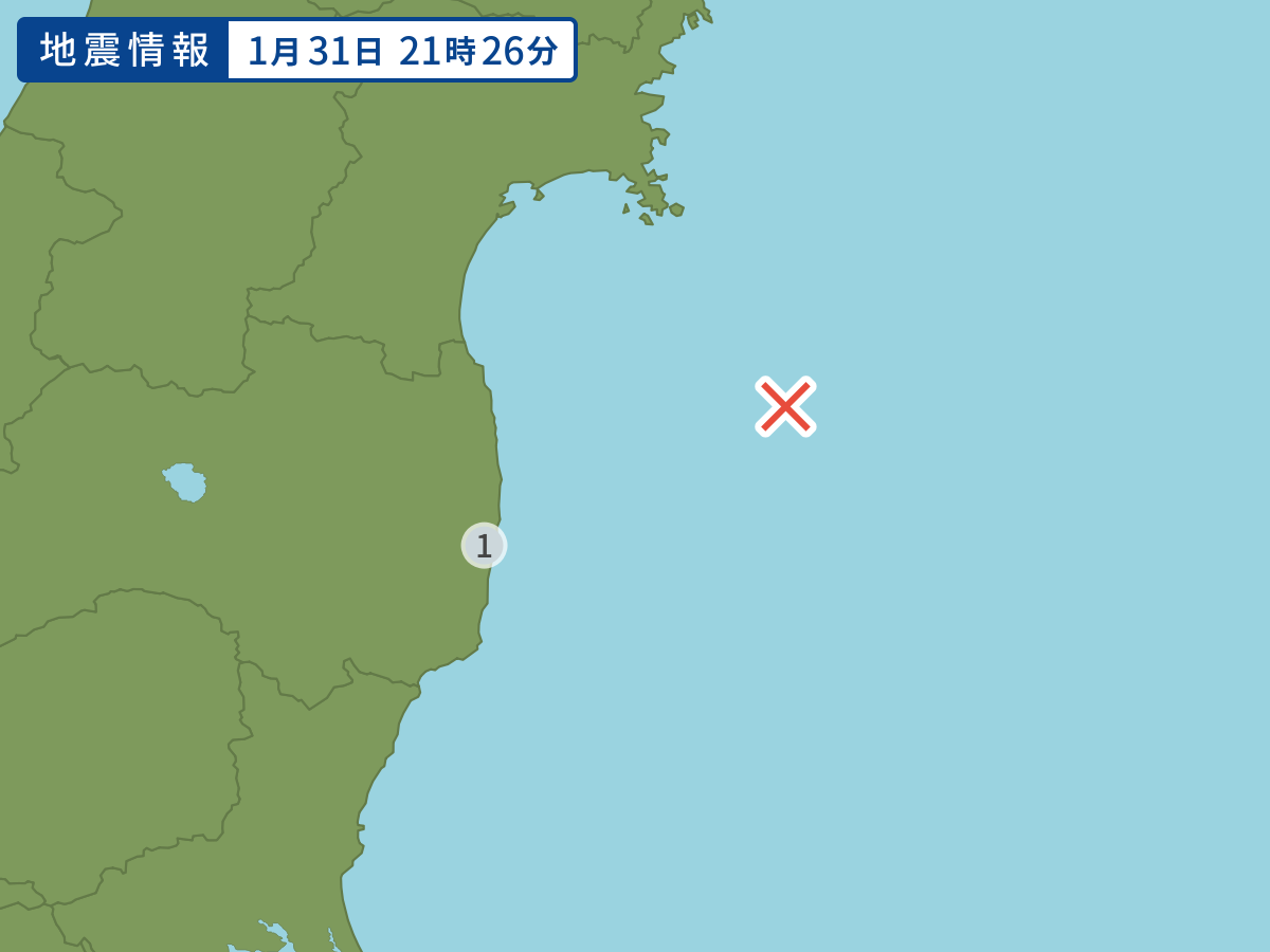 全地点の震度