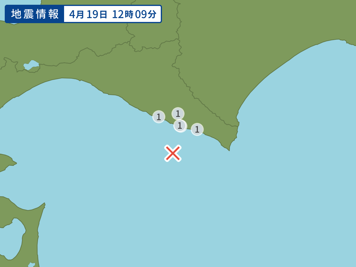 全地点の震度