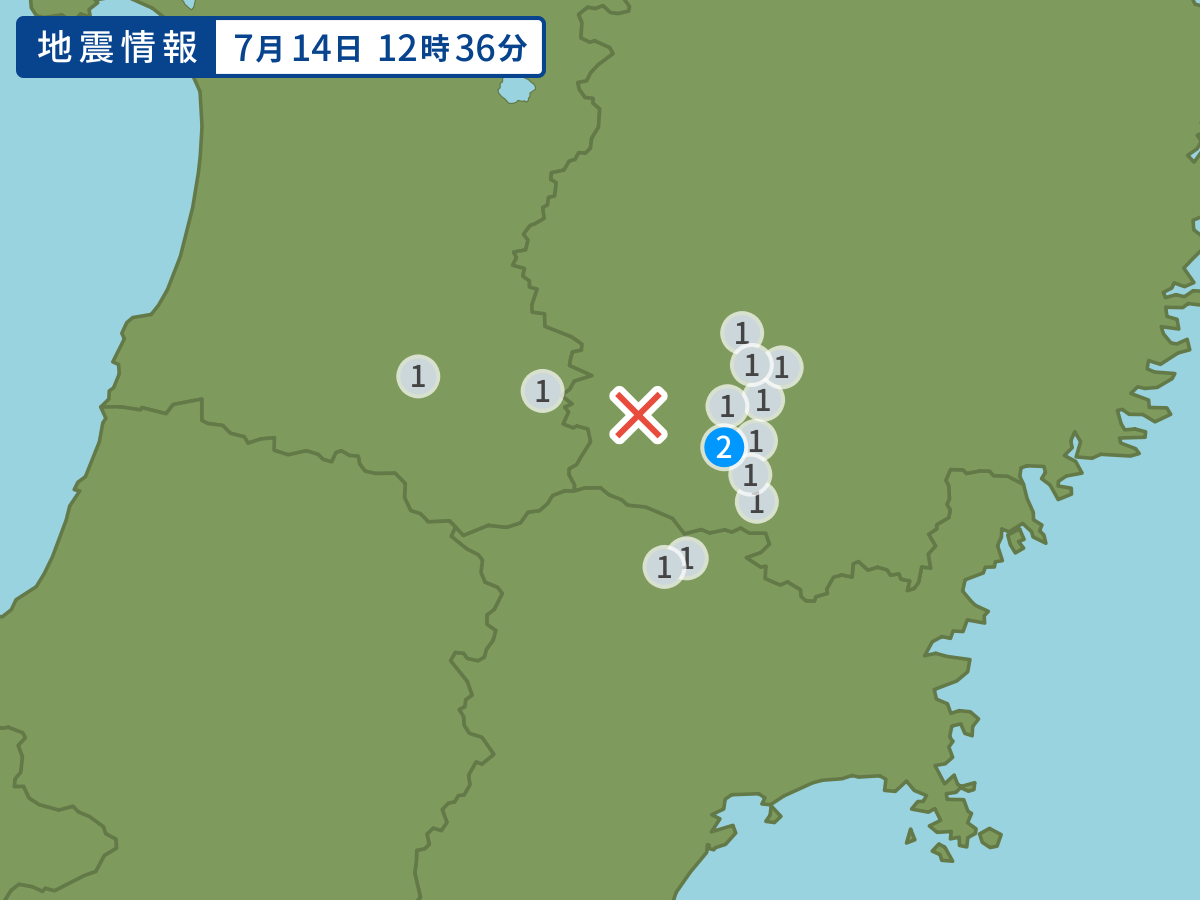 全地点の震度