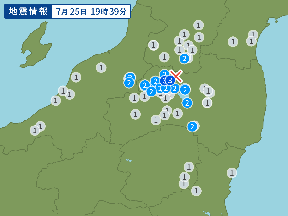 全地点の震度