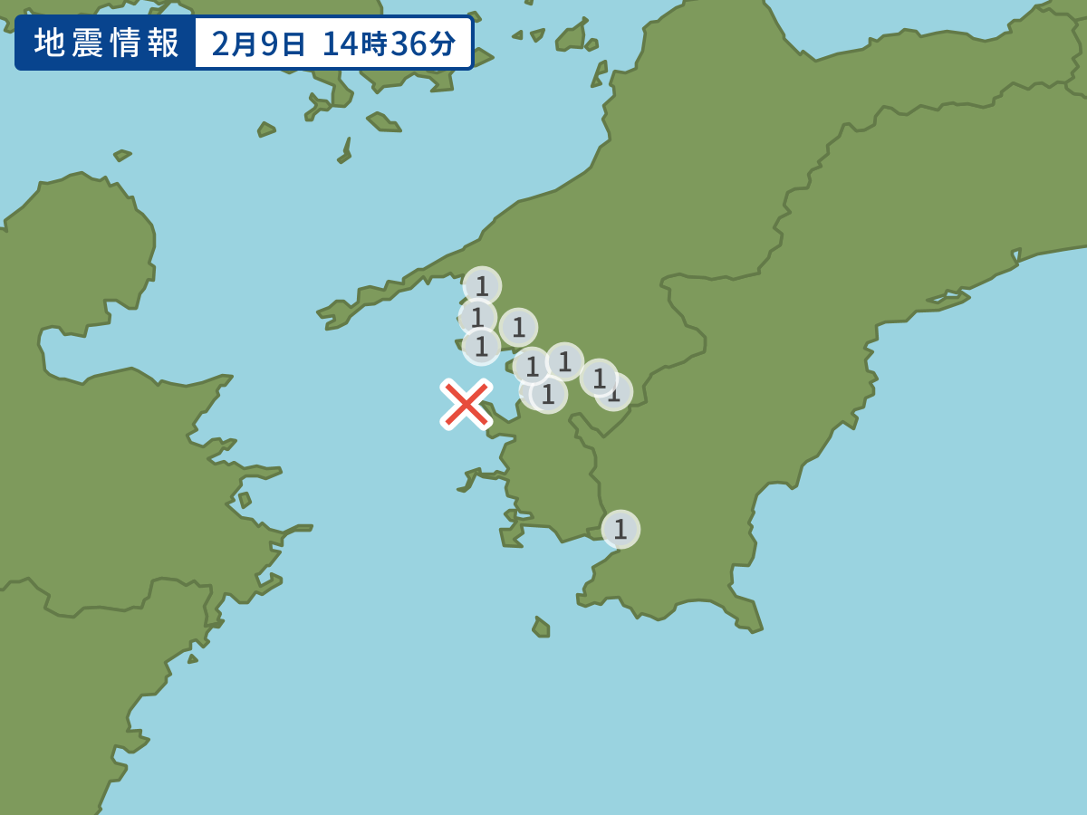 全地点の震度