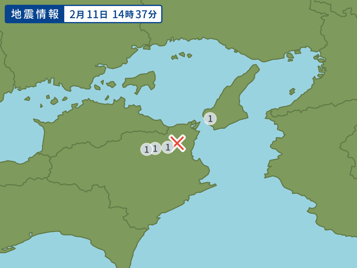 全地点の震度