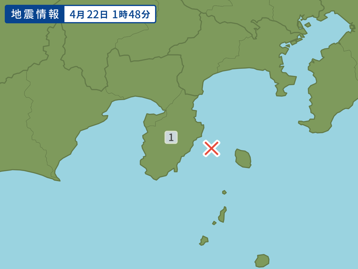 各地域の震度