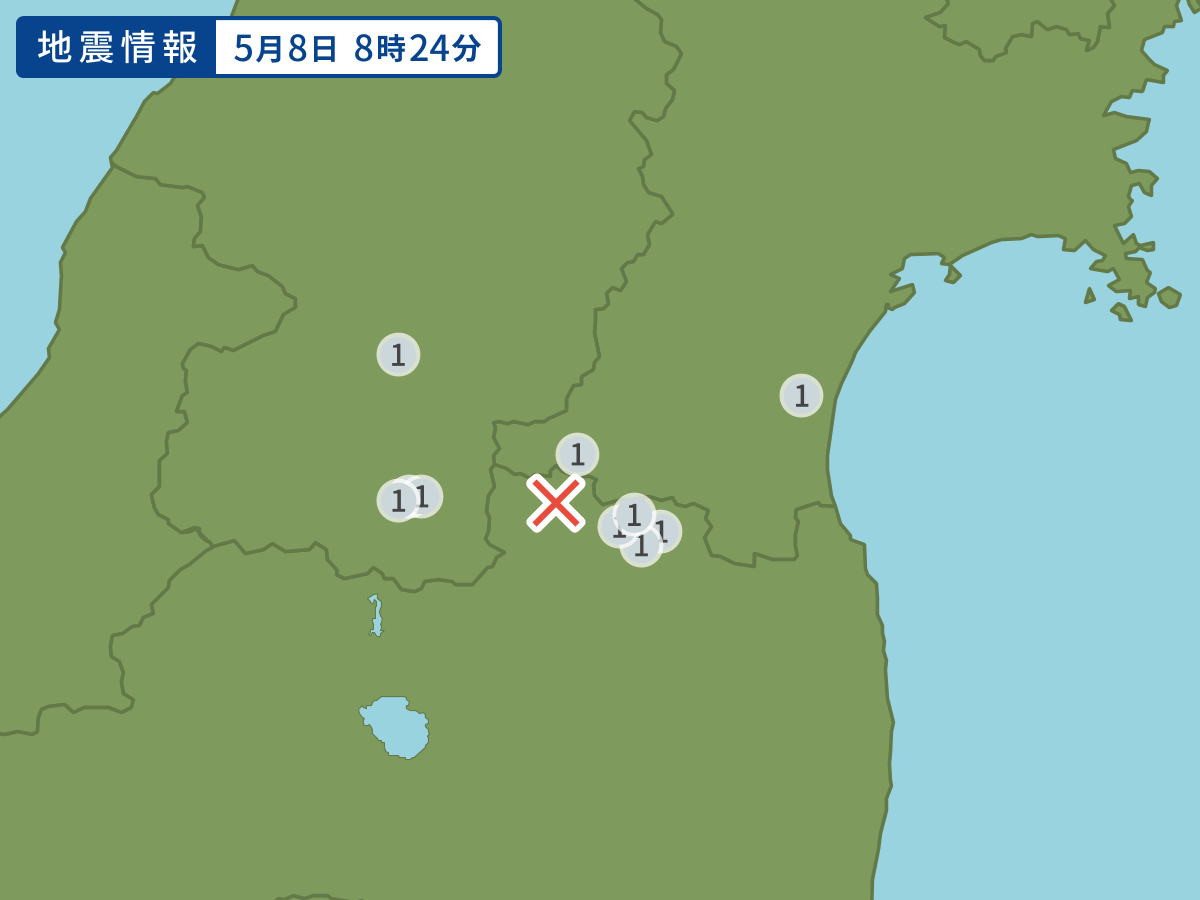 全地点の震度