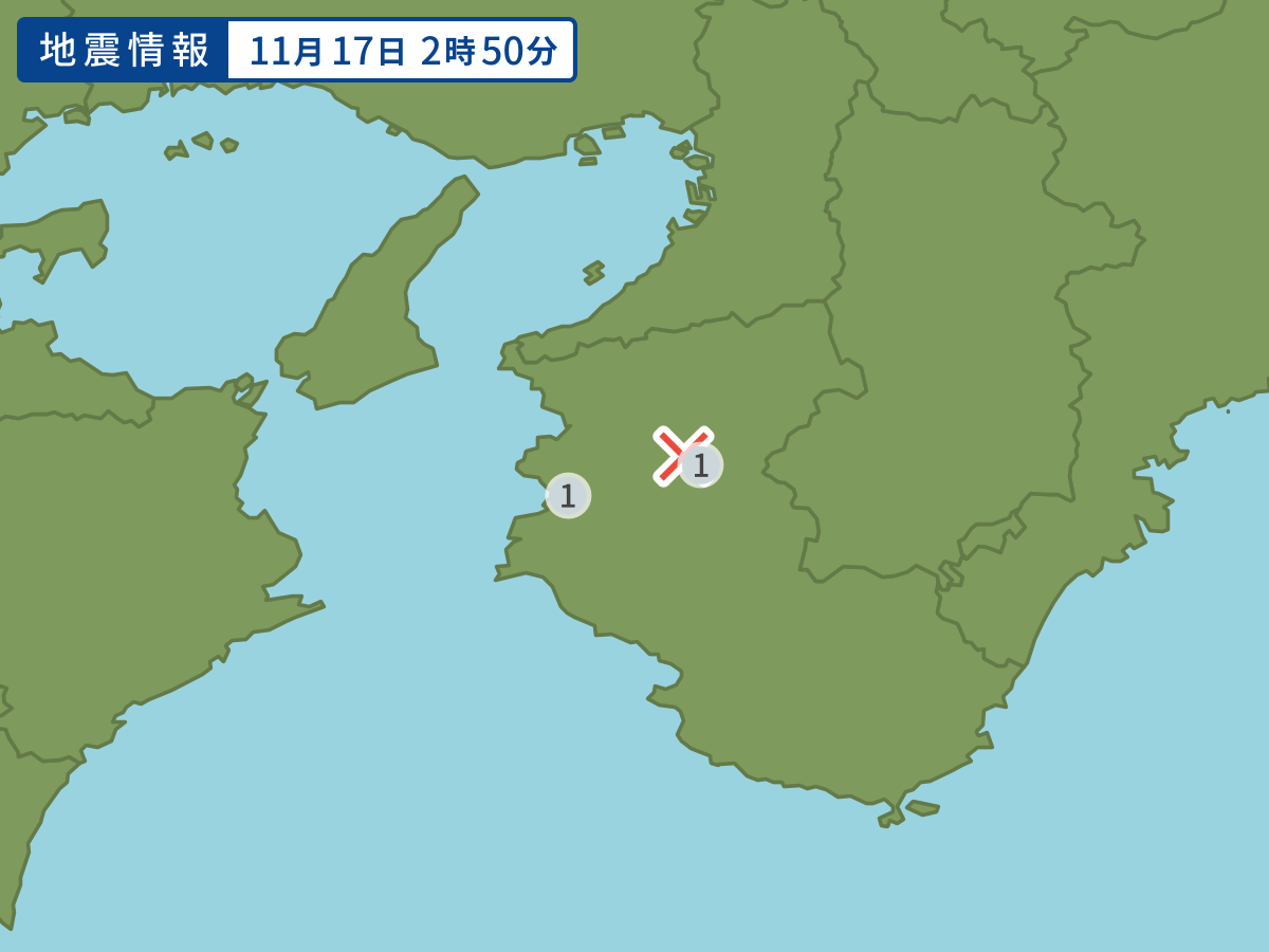 全地点の震度