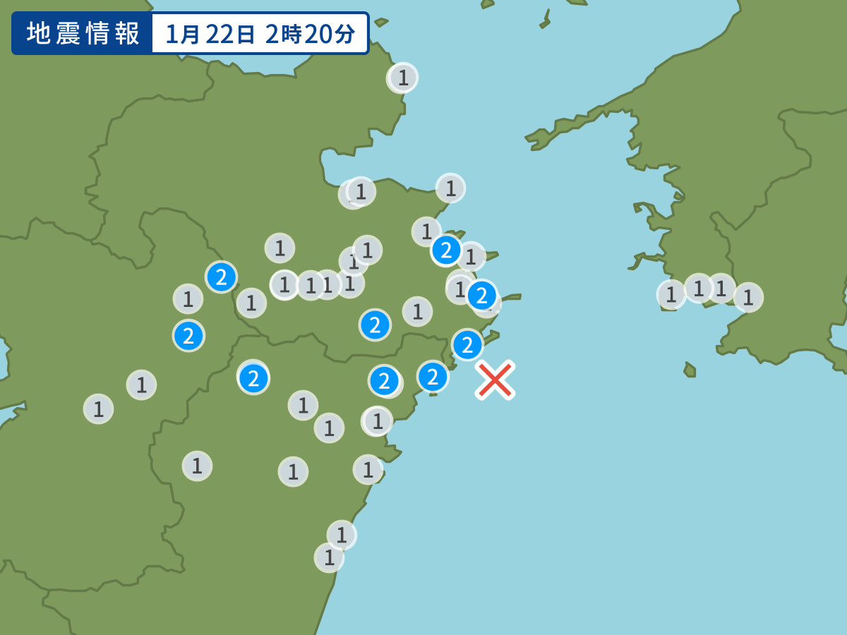 全地点の震度