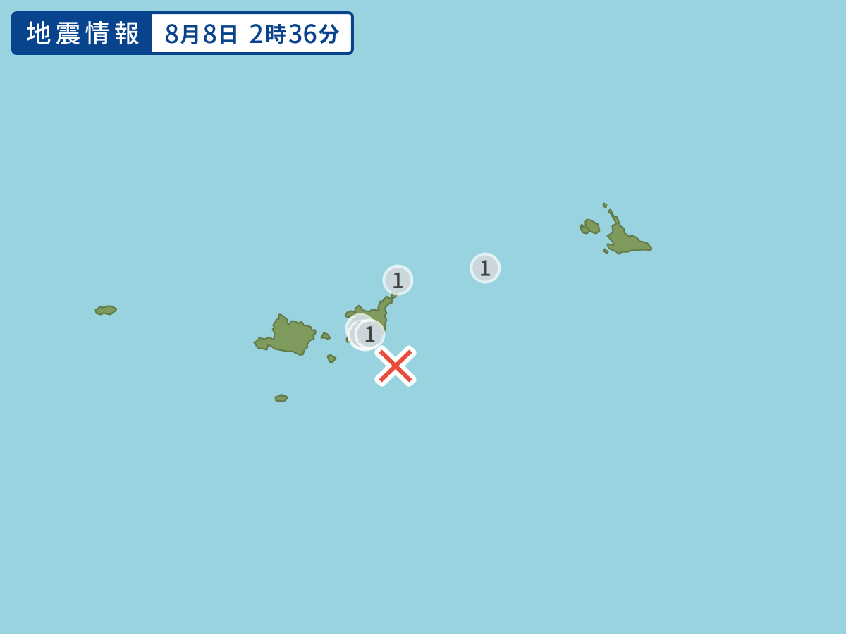 全地点の震度