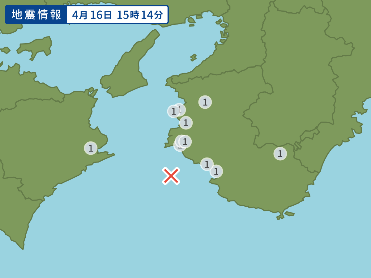 全地点の震度