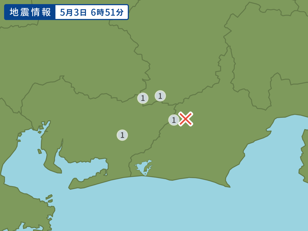 全地点の震度