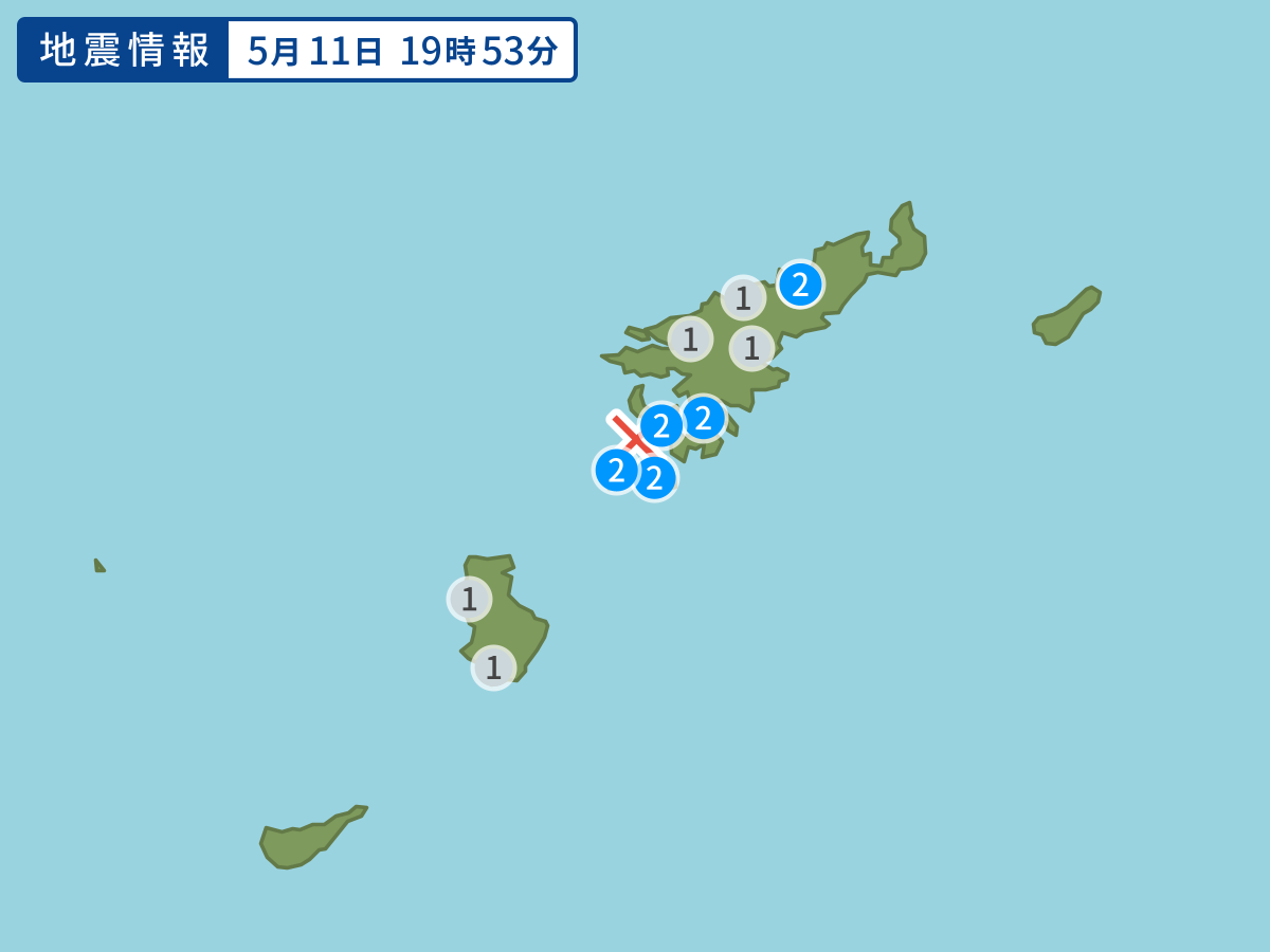 全地点の震度