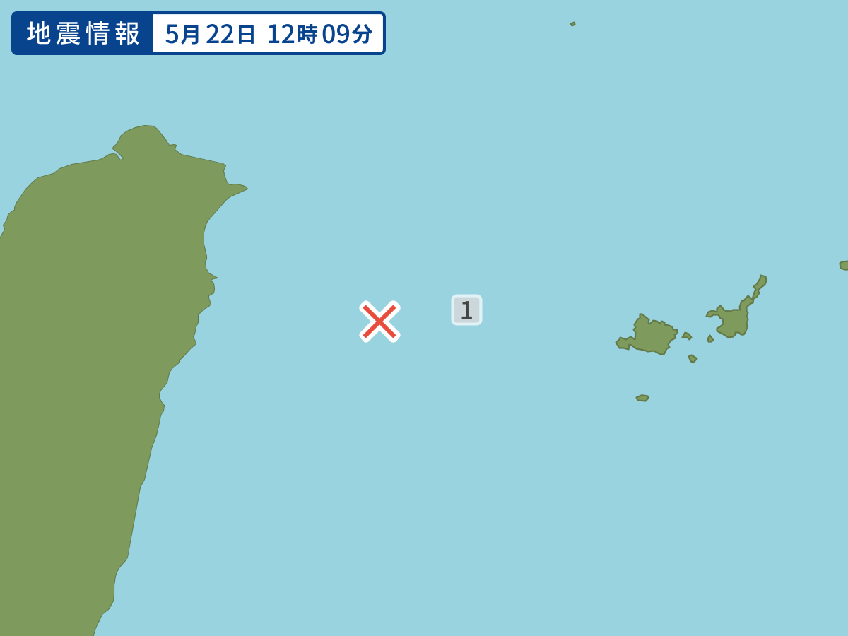 各地域の震度