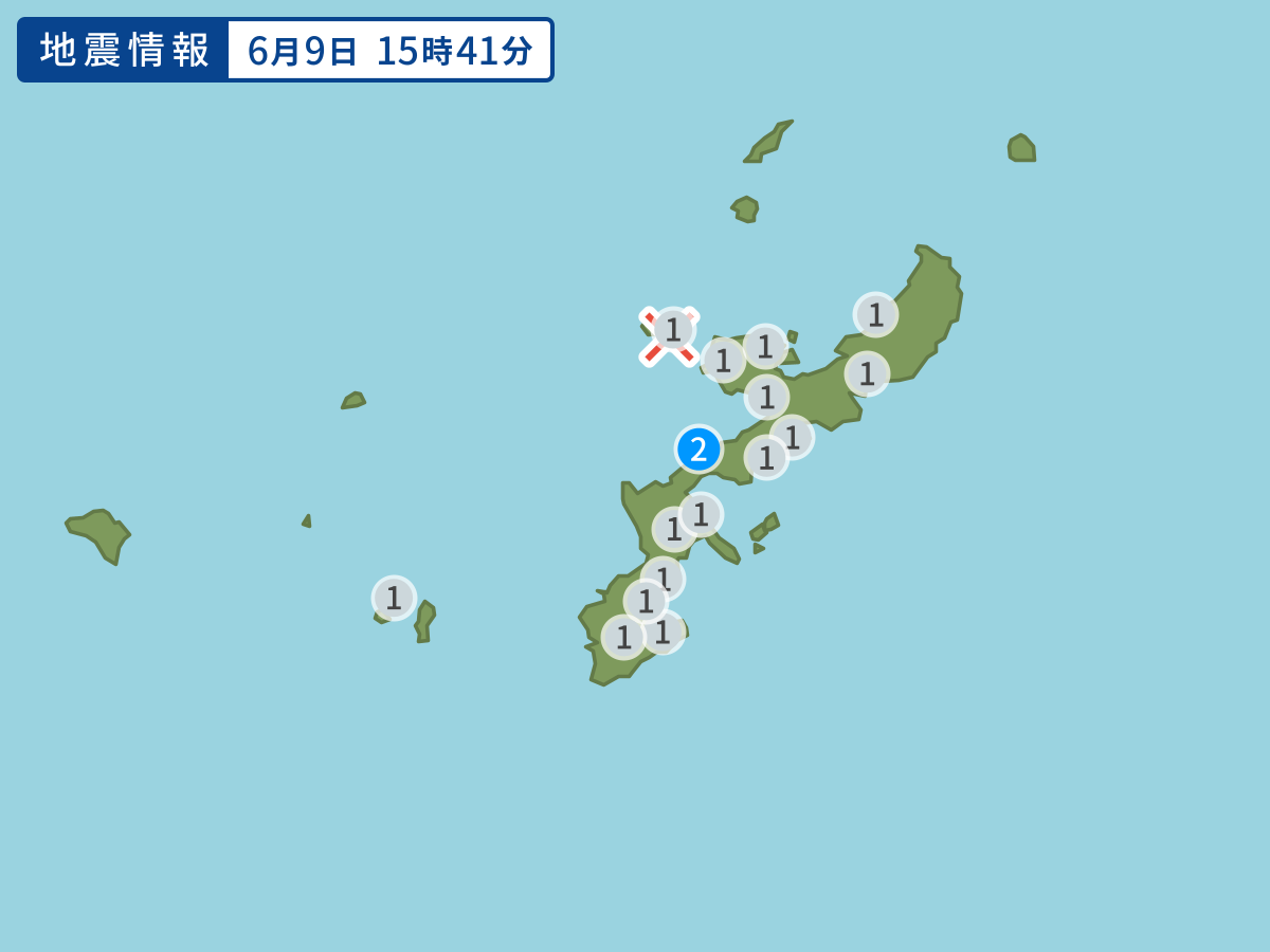 全地点の震度