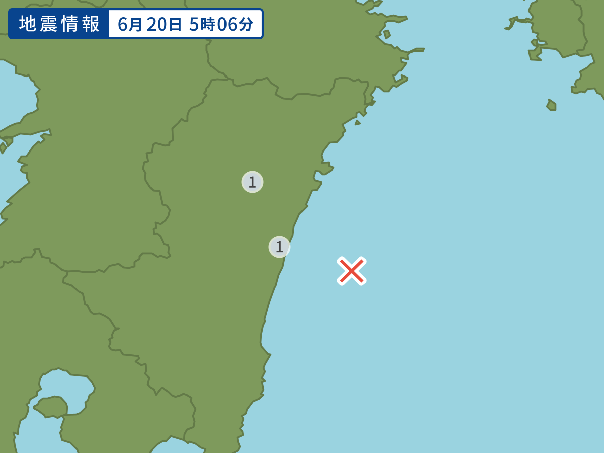 全地点の震度