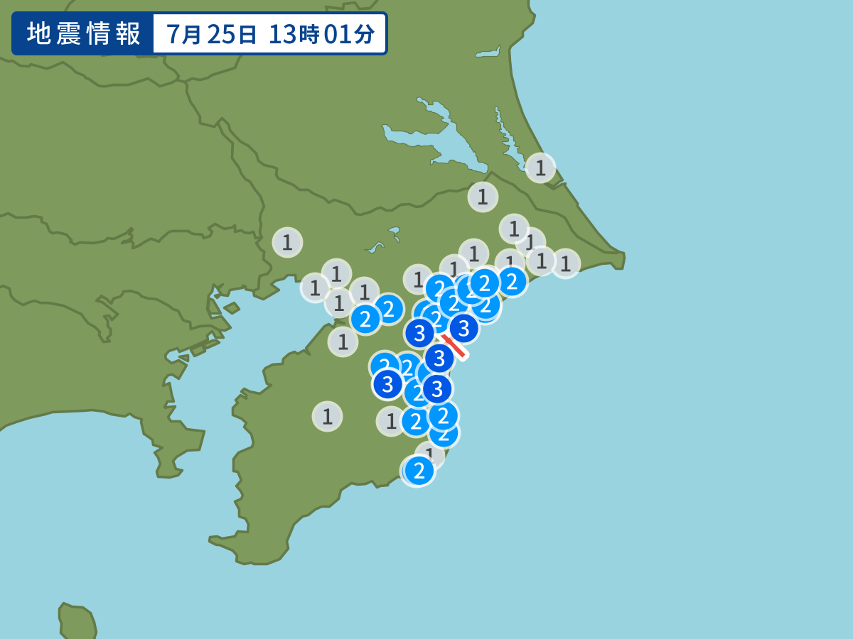 全地点の震度