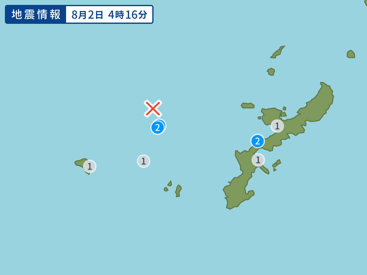 全地点の震度