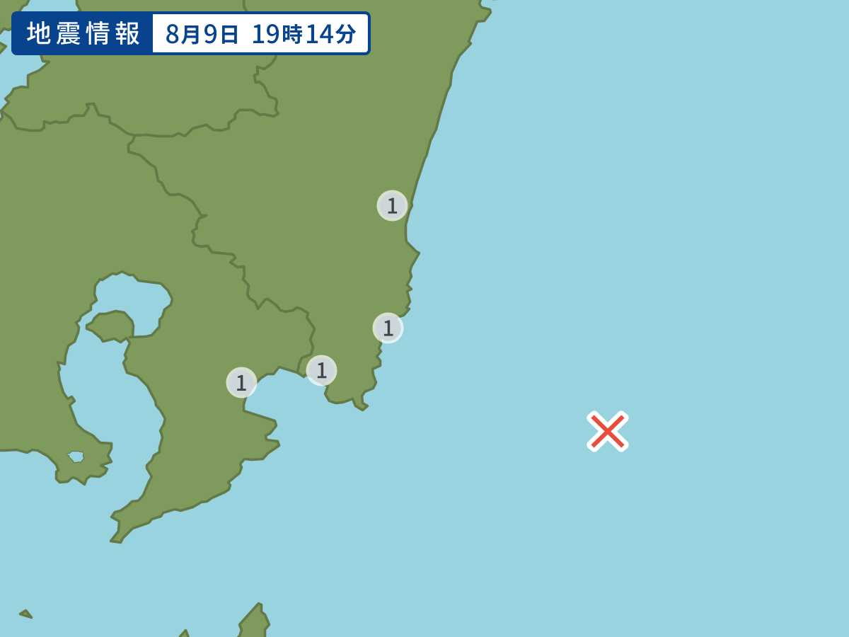 全地点の震度