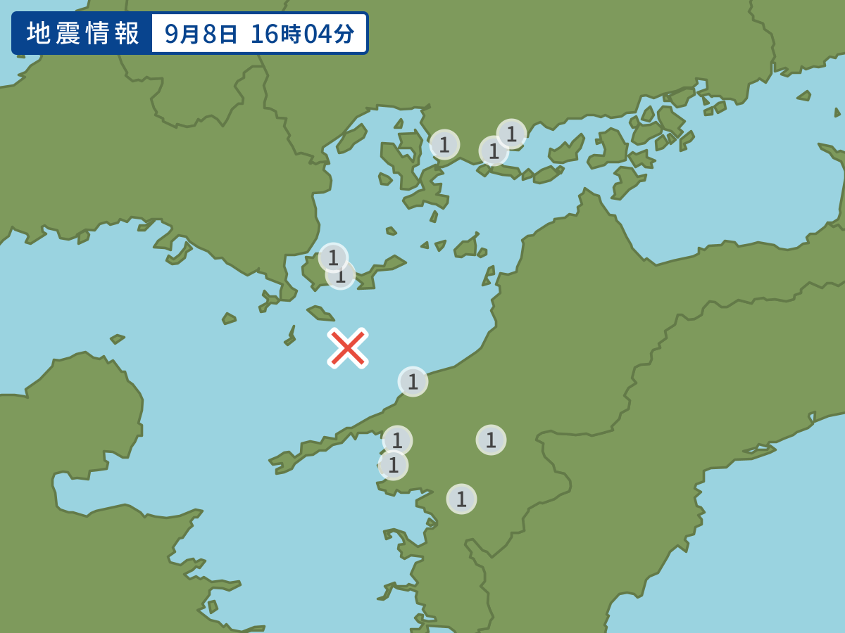 全地点の震度