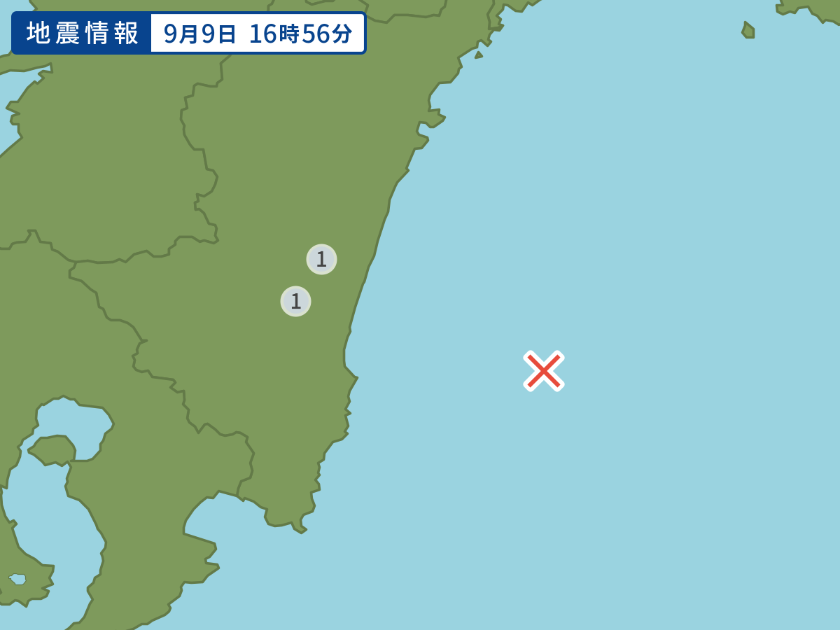 全地点の震度