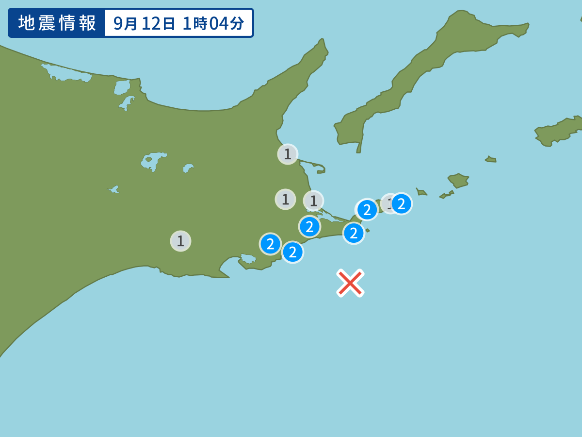 全地点の震度