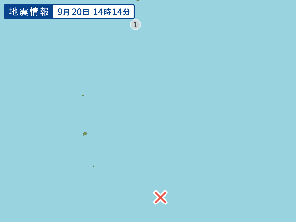 全地点の震度