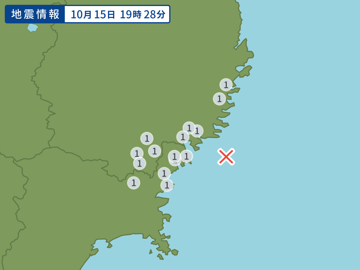 全地点の震度