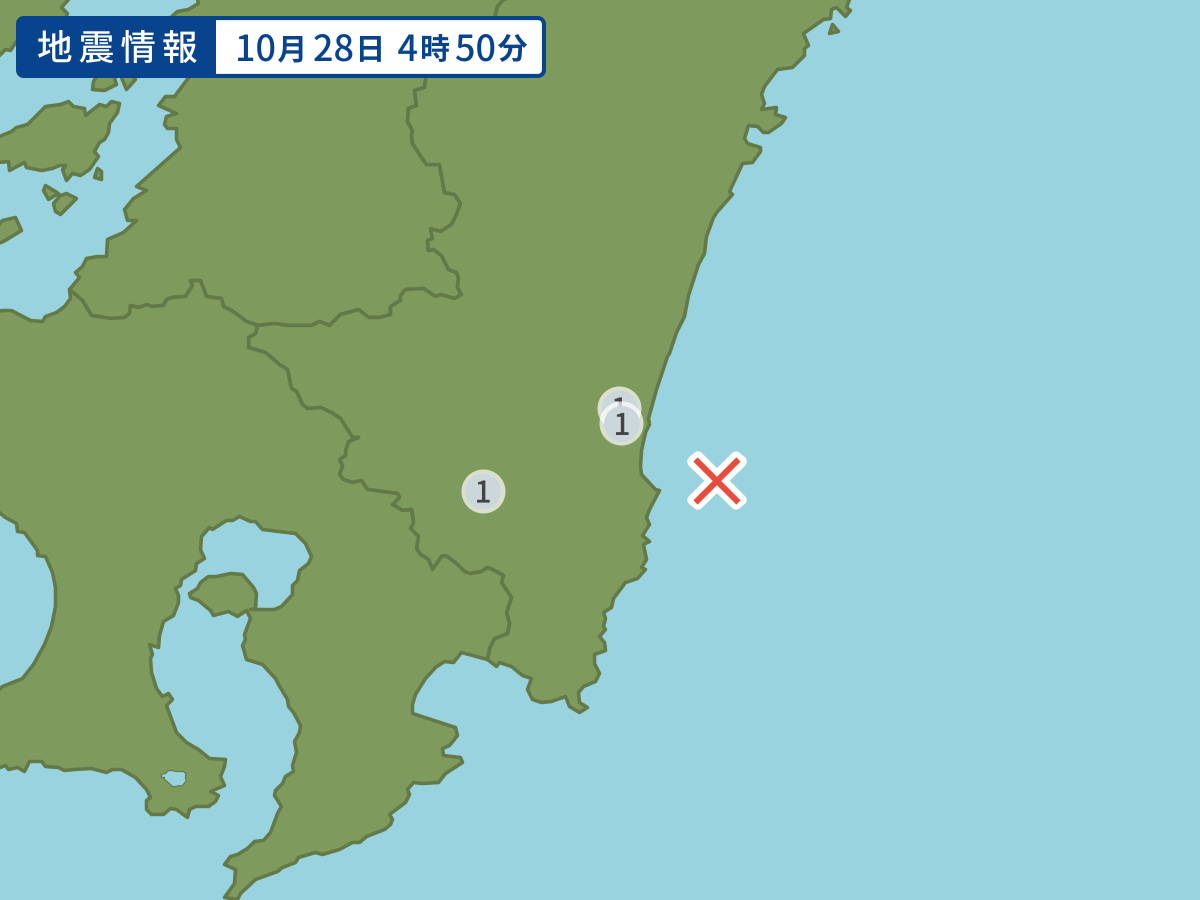 全地点の震度