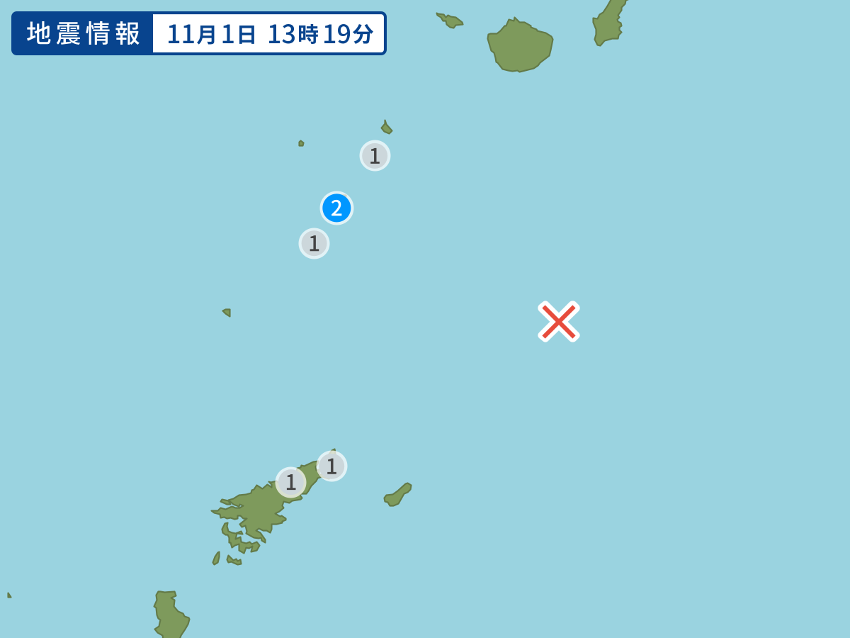 全地点の震度