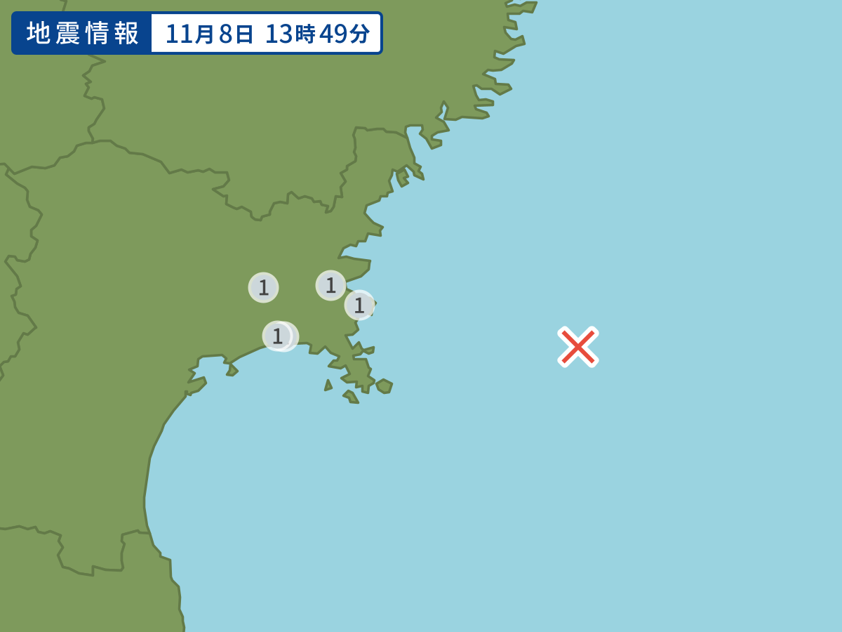 全地点の震度