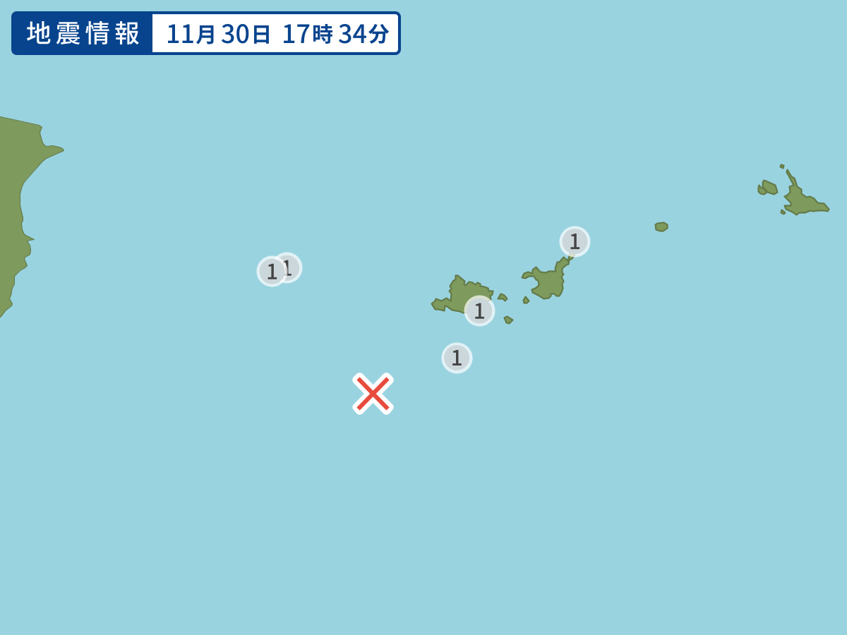 全地点の震度