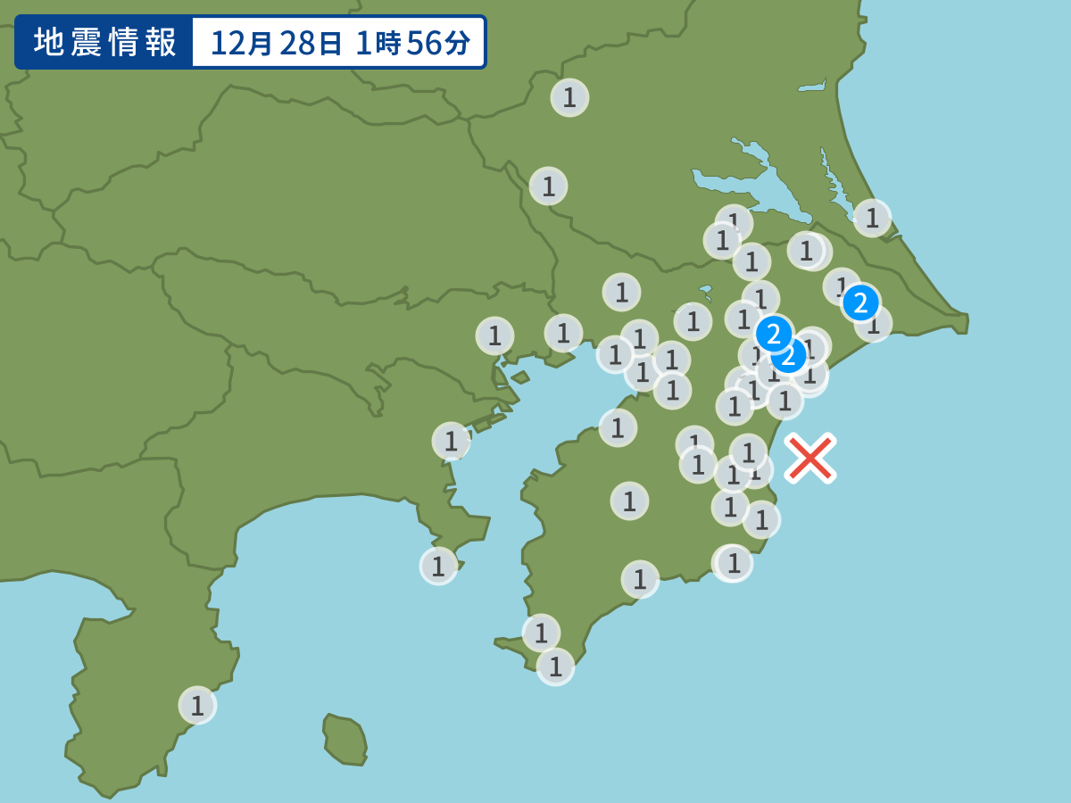 全地点の震度