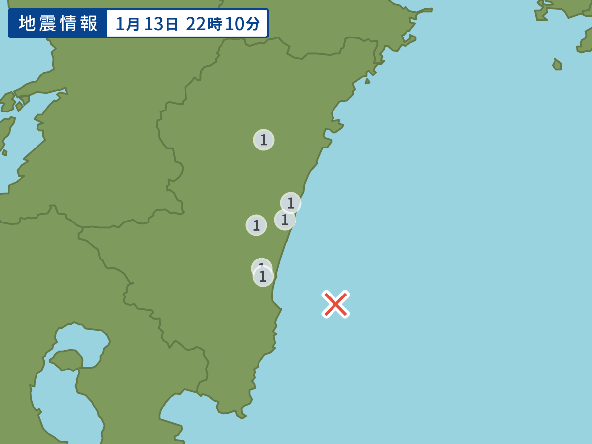 全地点の震度