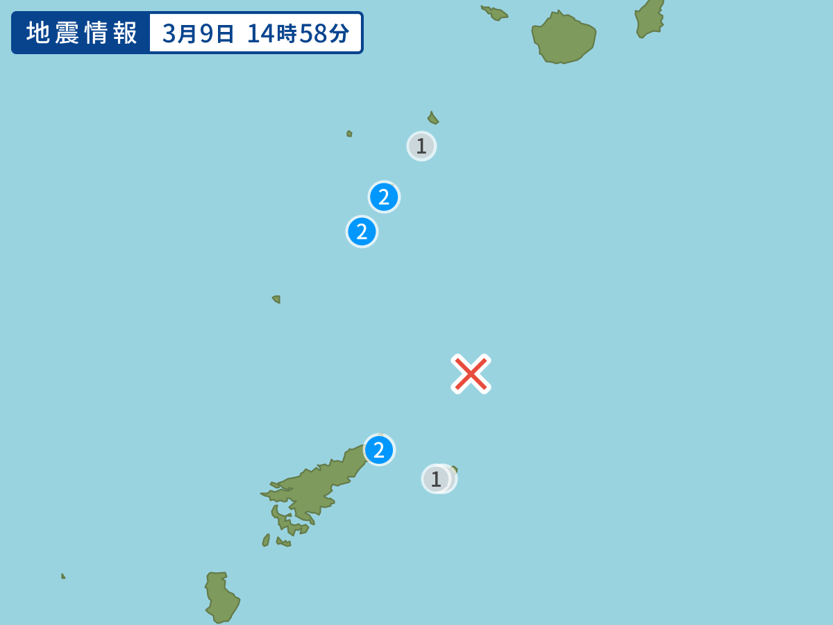 全地点の震度