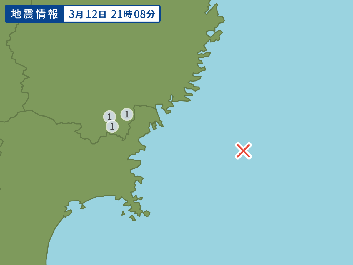 全地点の震度