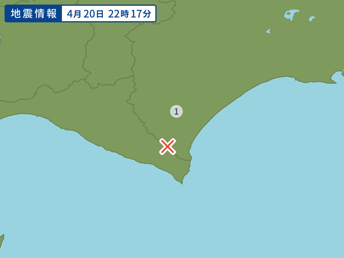 全地点の震度