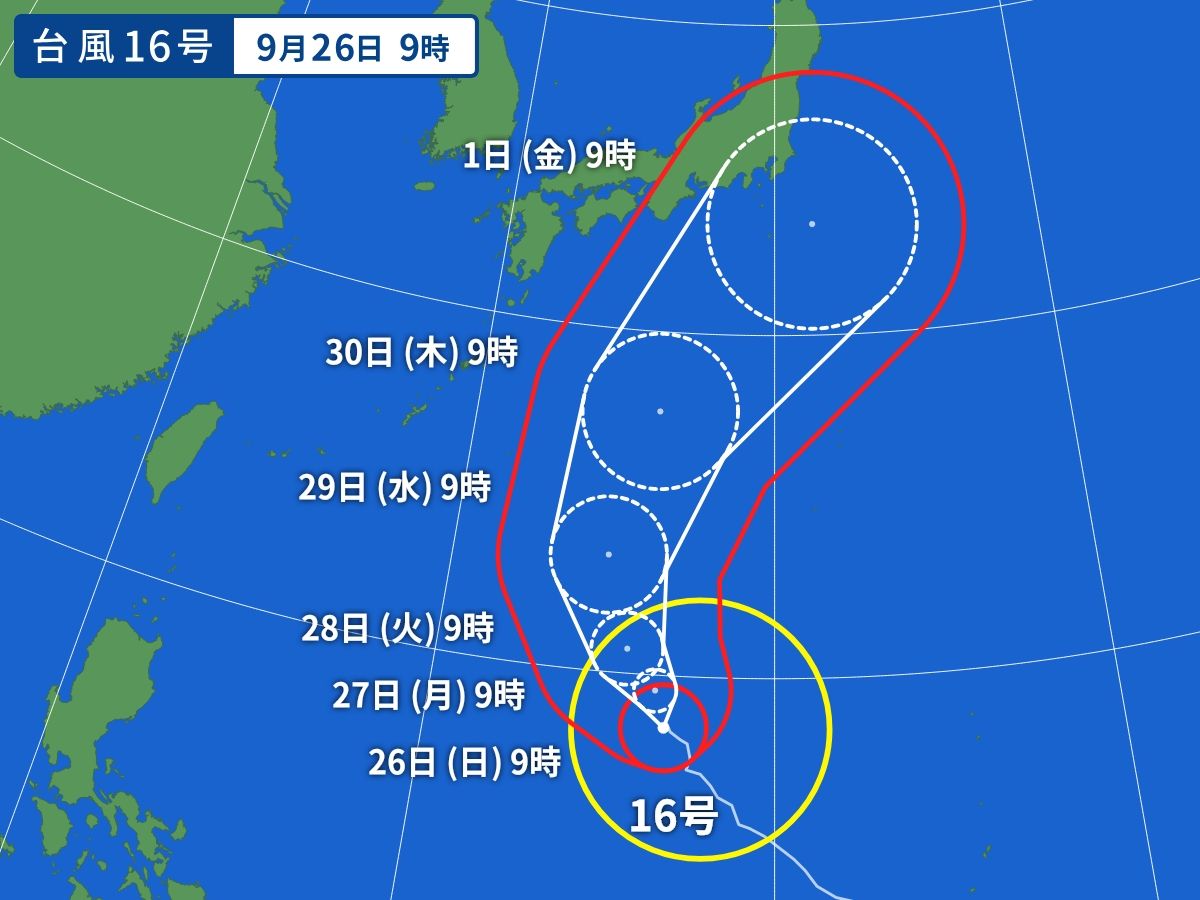 台風画像