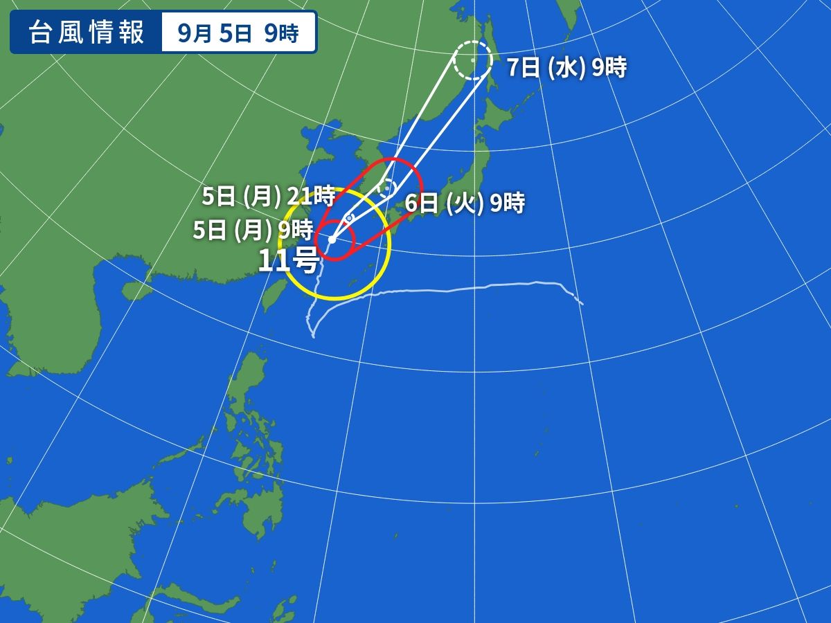 台風画像