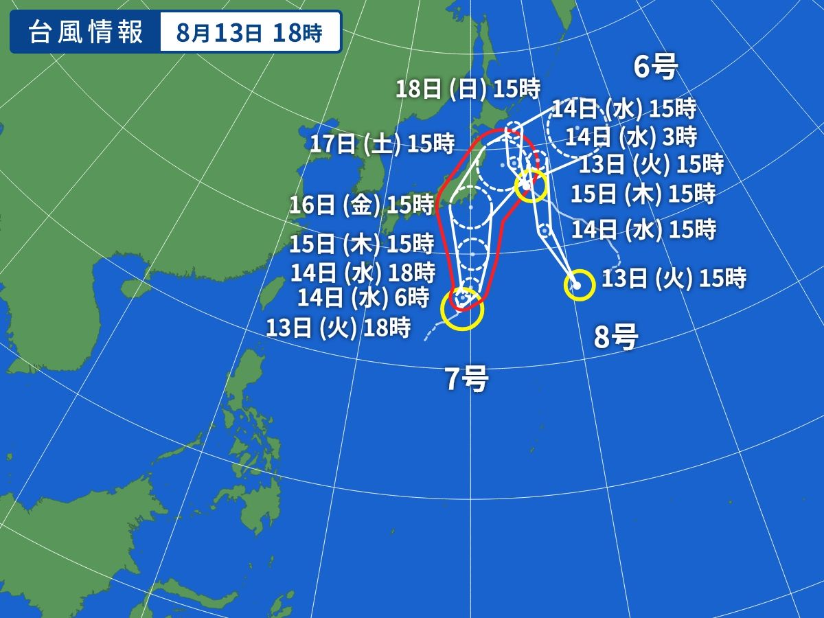 台風画像