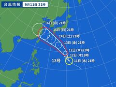 台風画像