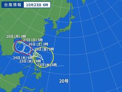 台風画像