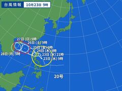 台風画像