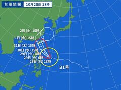 台風画像