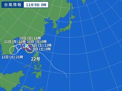 台風画像