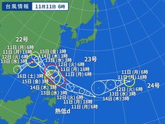 台風画像